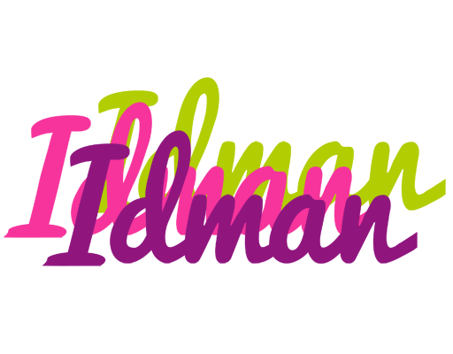 Idman flowers logo