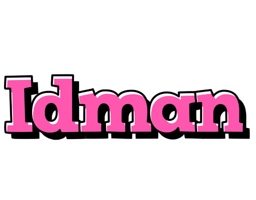 Idman girlish logo