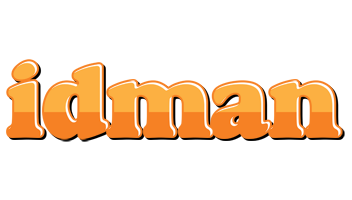 Idman orange logo