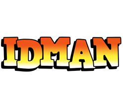 Idman sunset logo