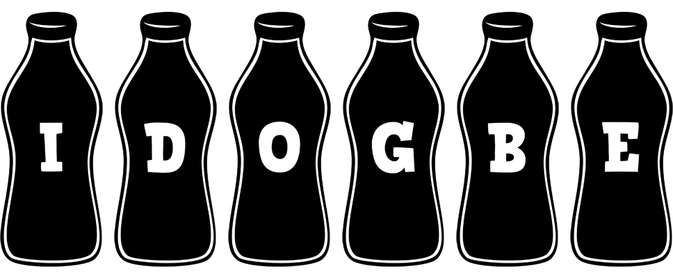 Idogbe bottle logo