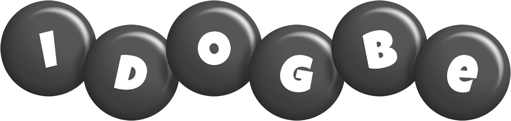 Idogbe candy-black logo