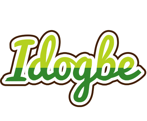 Idogbe golfing logo