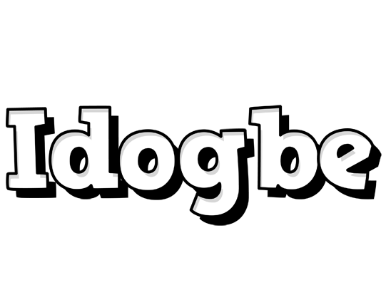 Idogbe snowing logo