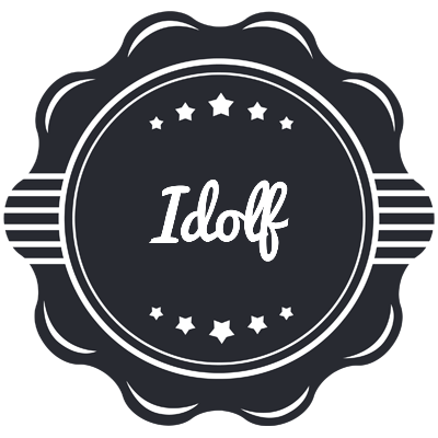 Idolf badge logo