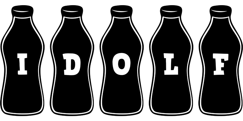 Idolf bottle logo
