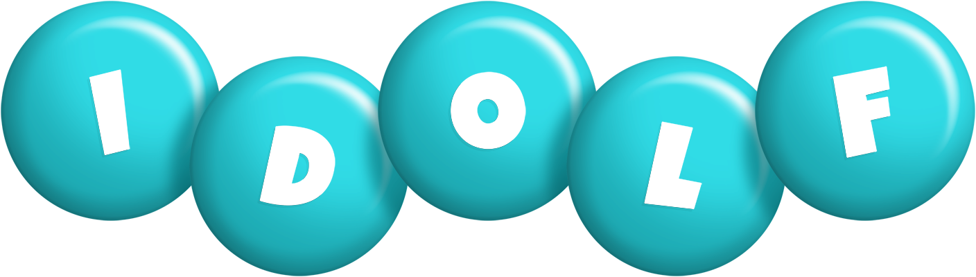Idolf candy-azur logo