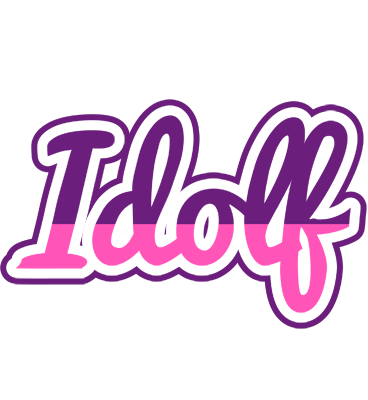Idolf cheerful logo