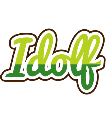 Idolf golfing logo