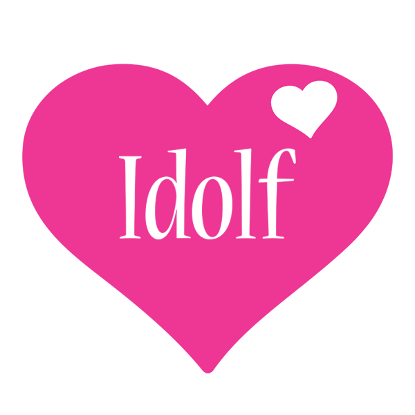 Idolf love-heart logo