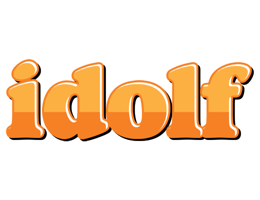 Idolf orange logo