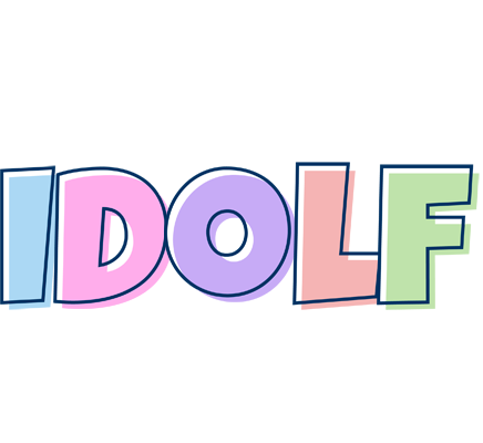 Idolf pastel logo