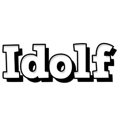 Idolf snowing logo