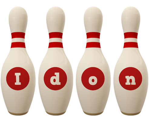 Idon bowling-pin logo