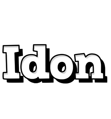 Idon snowing logo