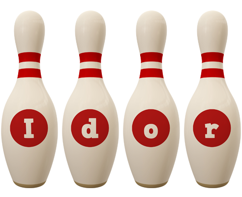 Idor bowling-pin logo