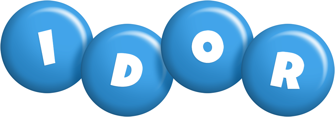 Idor candy-blue logo
