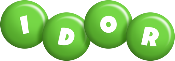 Idor candy-green logo