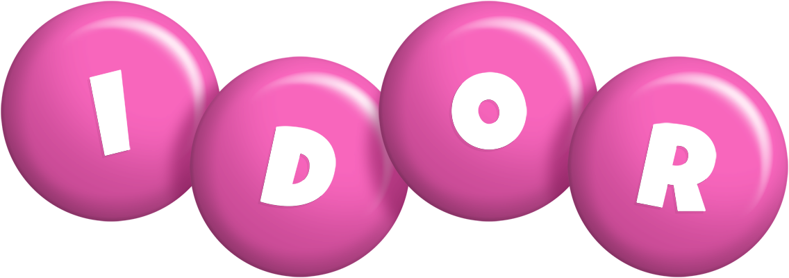 Idor candy-pink logo