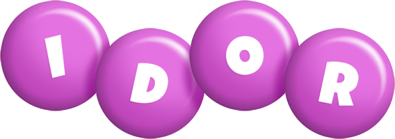 Idor candy-purple logo