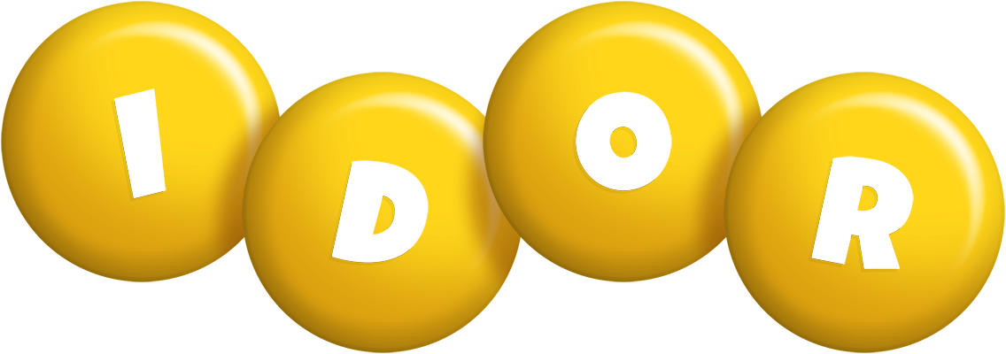 Idor candy-yellow logo