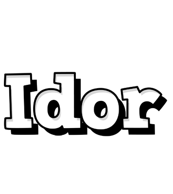Idor snowing logo