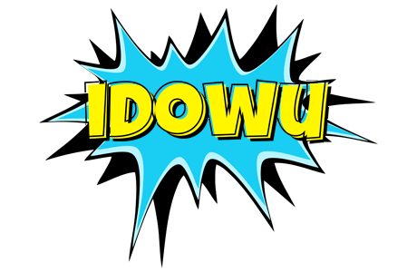 Idowu amazing logo