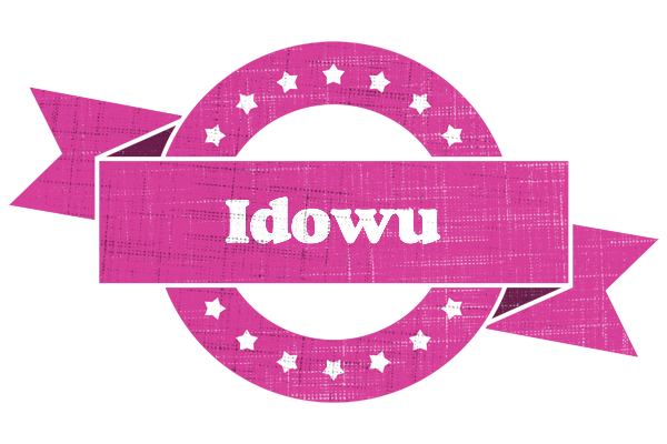 Idowu beauty logo
