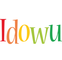 Idowu birthday logo