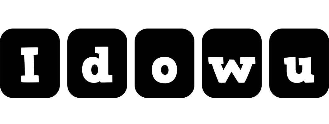 Idowu box logo