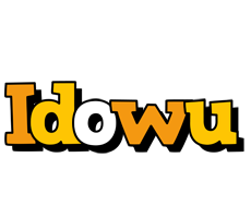 Idowu cartoon logo