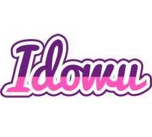 Idowu cheerful logo