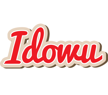 Idowu chocolate logo