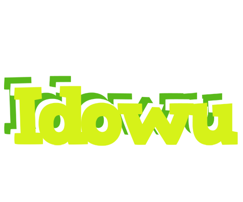 Idowu citrus logo