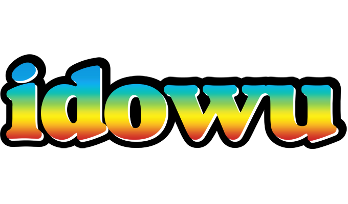 Idowu color logo