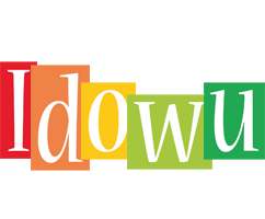 Idowu colors logo