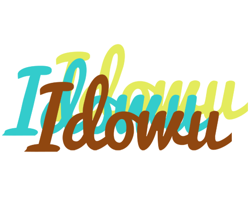 Idowu cupcake logo