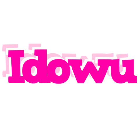 Idowu dancing logo