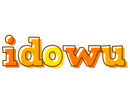 Idowu desert logo