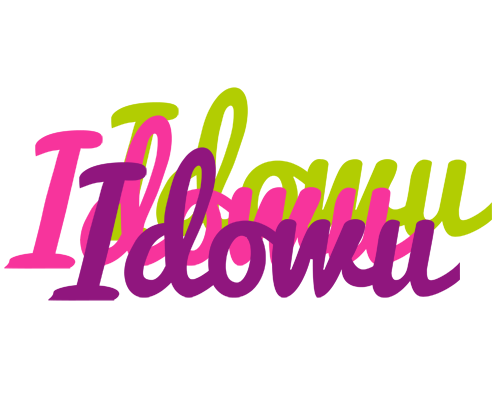 Idowu flowers logo