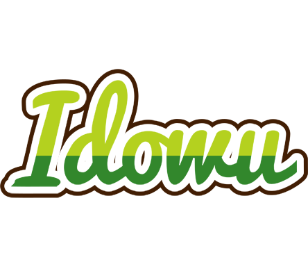 Idowu golfing logo