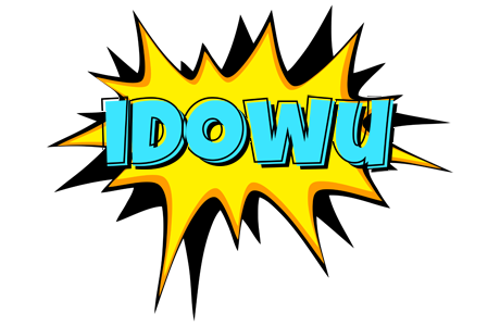 Idowu indycar logo