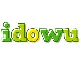 Idowu juice logo