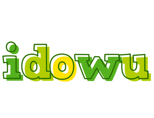 Idowu juice logo