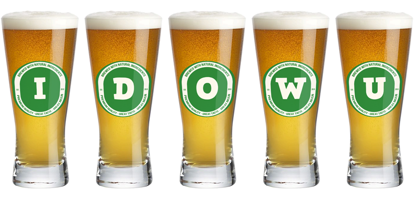 Idowu lager logo