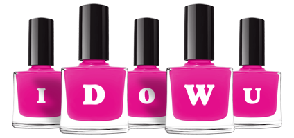 Idowu nails logo