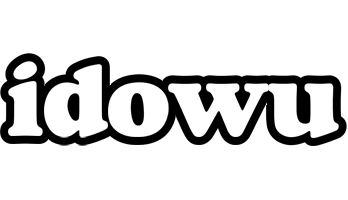 Idowu panda logo