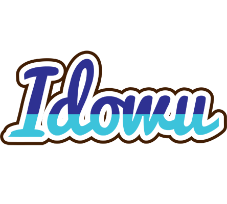 Idowu raining logo