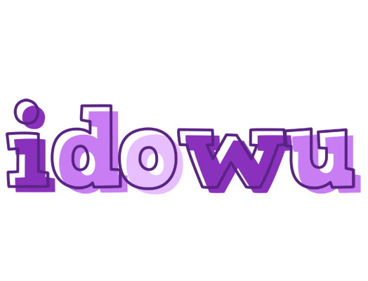Idowu sensual logo