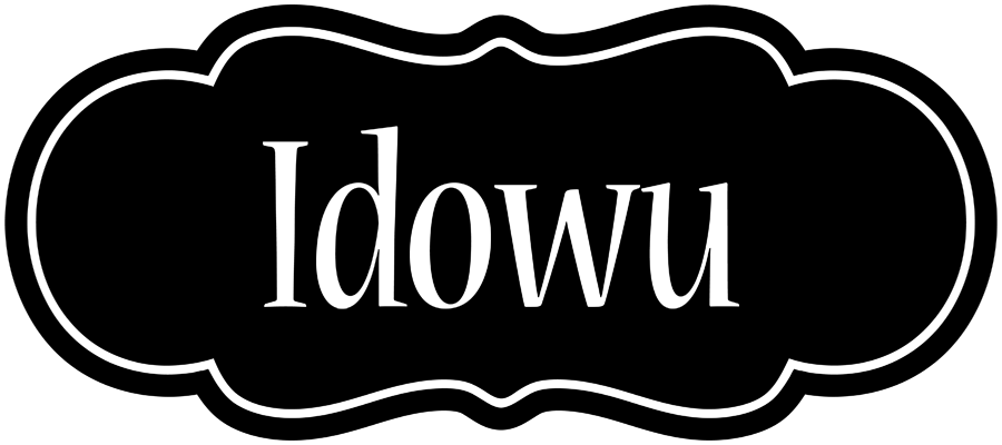 Idowu welcome logo